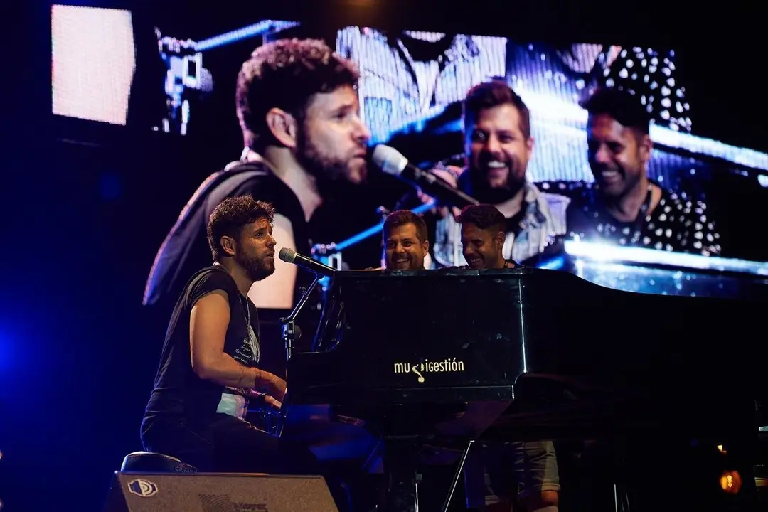 Pablo L&oacute;pez en el festival M&uacute;sica en Grande de Torrelavega