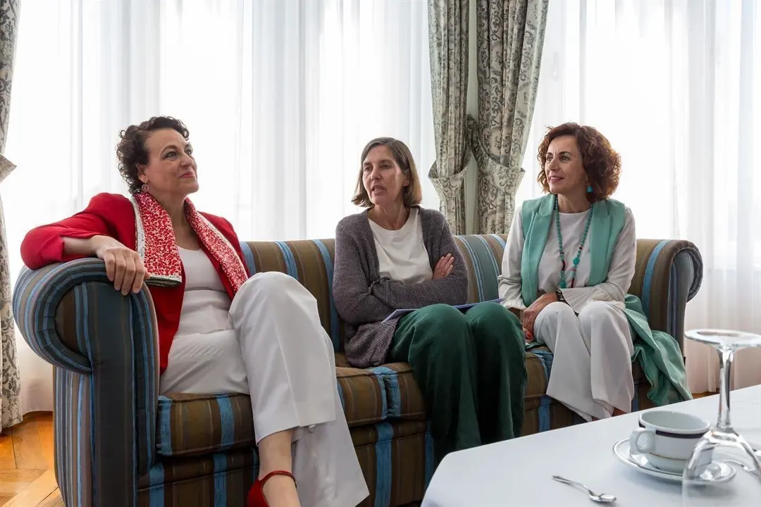 La ministra de Trabajo en funciones, Magdalena Valerio, en la UIMP