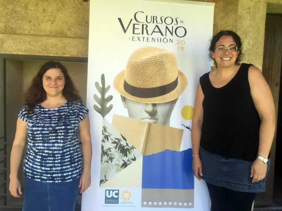 Maricel Totoricag&uuml;ena (Izqda.) Y Sheila Pereira (Derecha), Directora Y Participante En Un Curso Sobre Musicoterapia En Noja