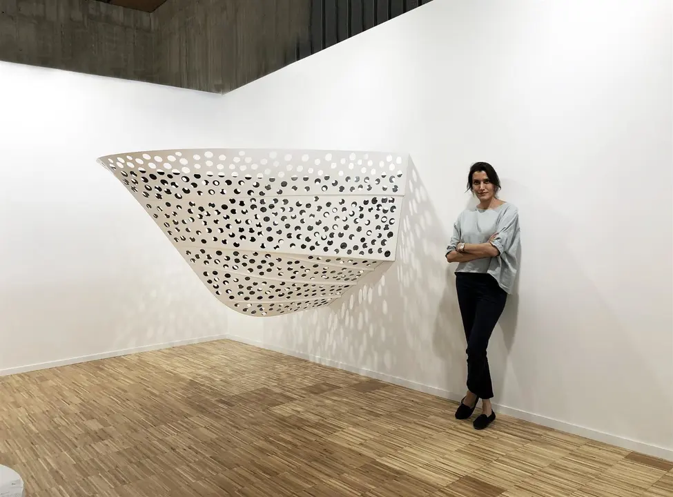 Amparo Sard y su obra "Salvavidas" participan en Artesantander 2019