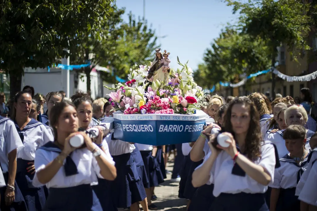 DAVID S. BUSTAMANTE 16/07/2019 SANTANDER/ CANTABRIA Procesion de la Virgen del Carmen en Santander