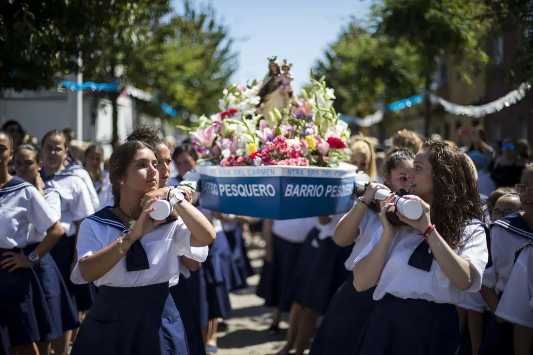 DAVID S. BUSTAMANTE 16/07/2019 SANTANDER/ CANTABRIA Procesion de la Virgen del Carmen en Santander
