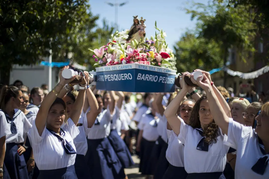 DAVID S. BUSTAMANTE 16/07/2019 SANTANDER/ CANTABRIA Procesion de la Virgen del Carmen en Santander