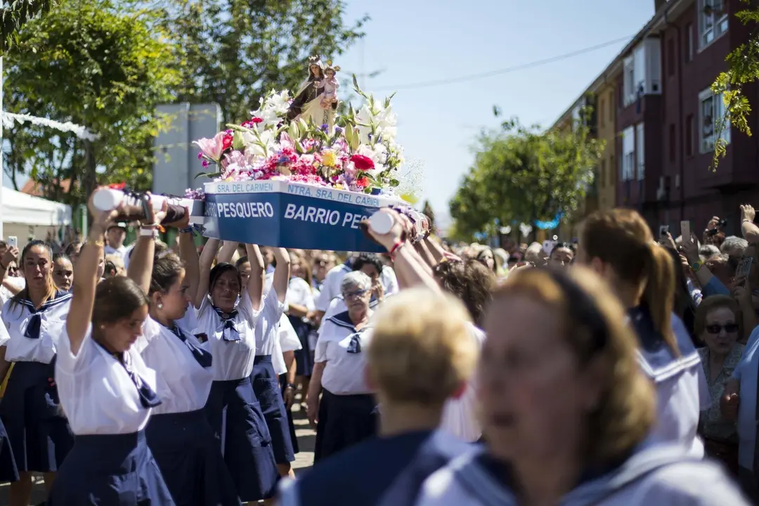 DAVID S. BUSTAMANTE 16/07/2019 SANTANDER/ CANTABRIA Procesion de la Virgen del Carmen en Santander