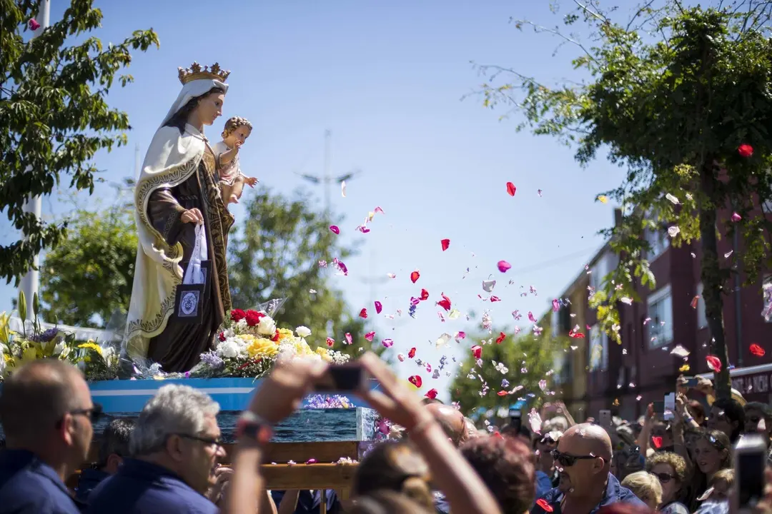DAVID S. BUSTAMANTE 16/07/2019 SANTANDER/ CANTABRIA Procesion de la Virgen del Carmen en Santander