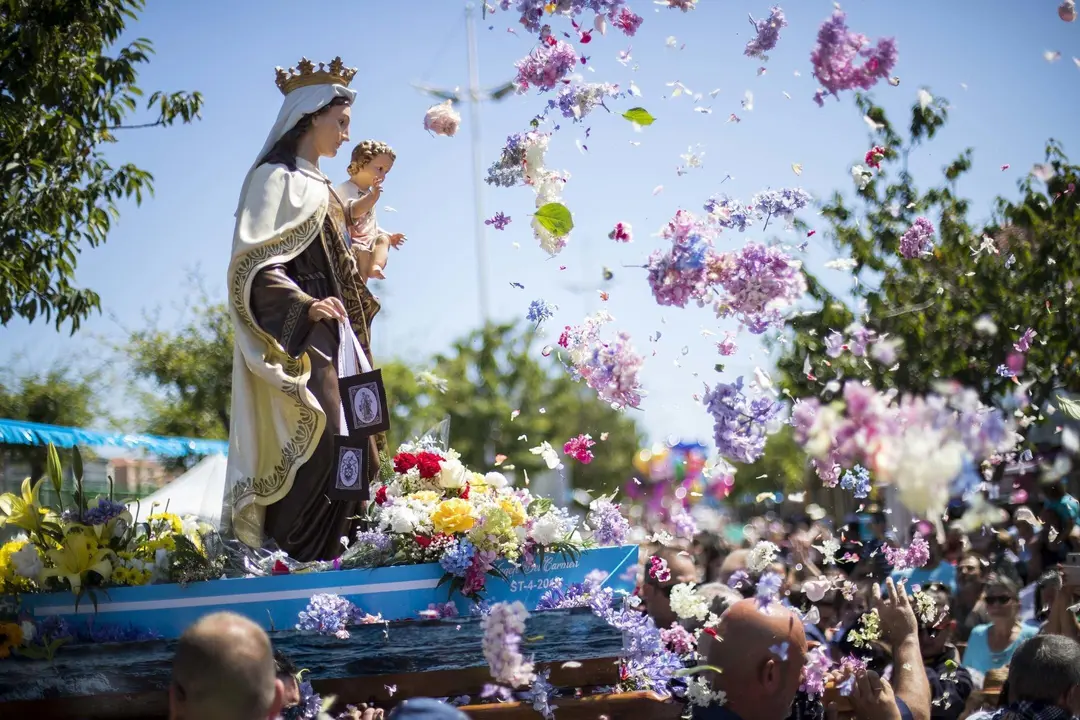 DAVID S. BUSTAMANTE 16/07/2019 SANTANDER/ CANTABRIA Procesion de la Virgen del Carmen en Santander