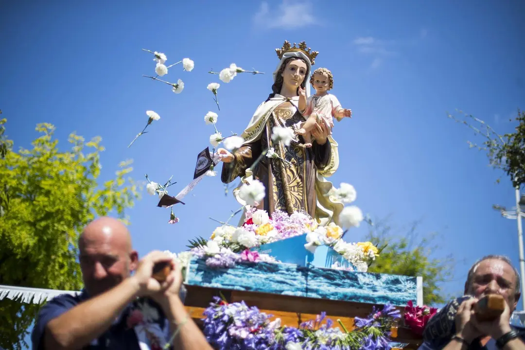 DAVID S. BUSTAMANTE 16/07/2019 SANTANDER/ CANTABRIA Procesion de la Virgen del Carmen en Santander