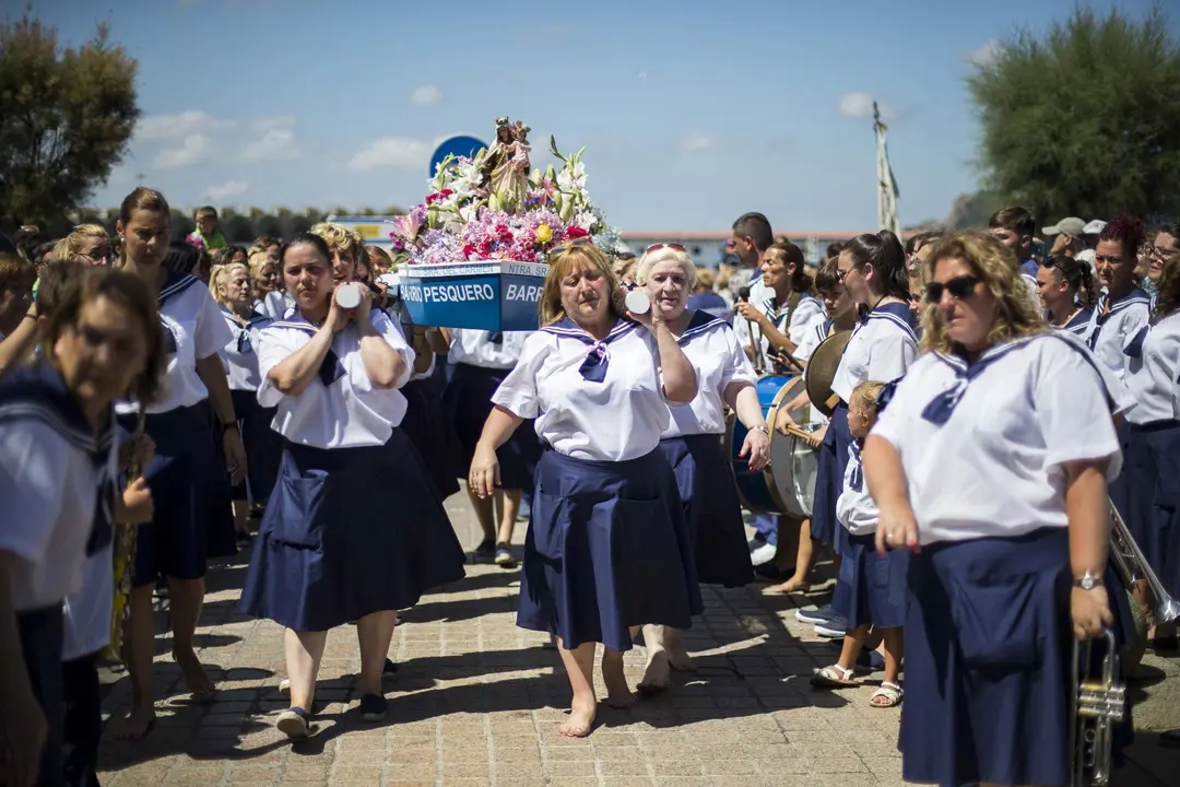 DAVID S. BUSTAMANTE 16/07/2019 SANTANDER/ CANTABRIA Procesion de la Virgen del Carmen en Santander