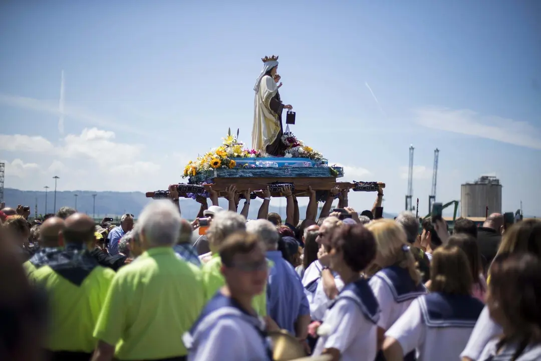 DAVID S. BUSTAMANTE 16/07/2019 SANTANDER/ CANTABRIA Procesion de la Virgen del Carmen en Santander