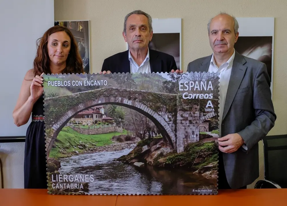 Sello dedicado a Li&eacute;rganes