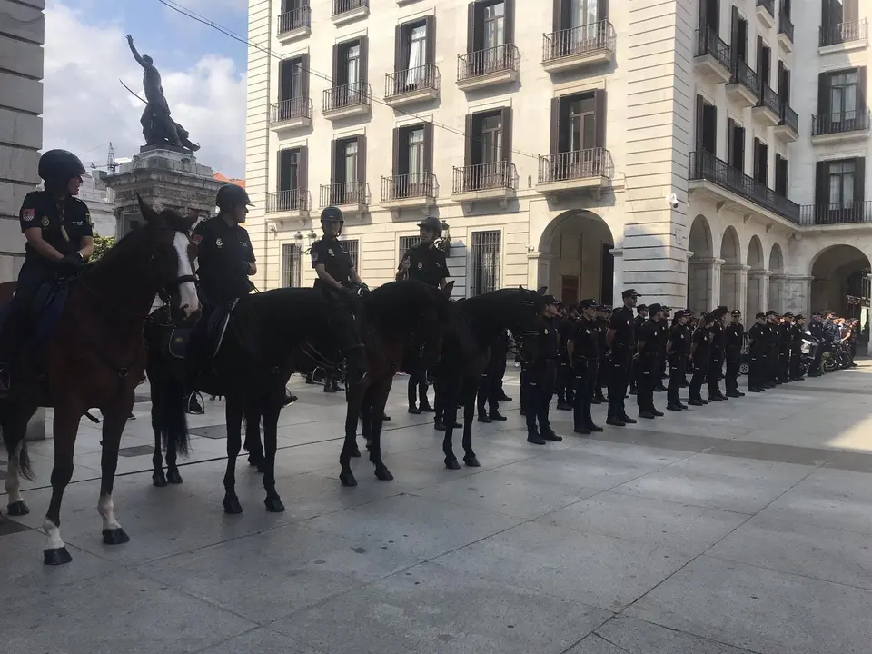 Presentaci&oacute;n de los refuerzos del dispositivo de la Polic&iacute;a Nacional para el verano