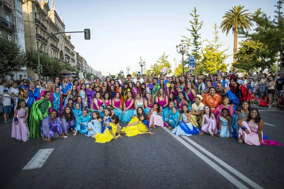 DAVID S. BUSTAMANTE 19/07/2019 SANTANDER/ CANTABRIA Chupinazo de las fiestas de Santiago en Santander