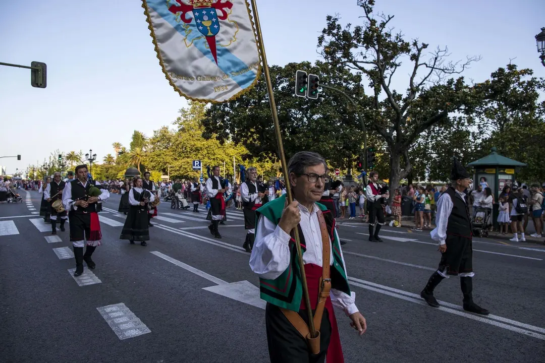DAVID S. BUSTAMANTE 19/07/2019 SANTANDER/ CANTABRIA Chupinazo de las fiestas de Santiago en Santander