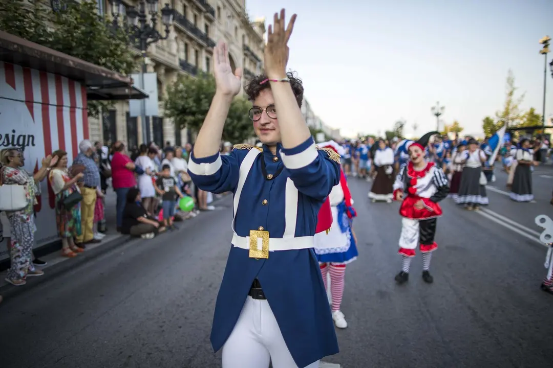 DAVID S. BUSTAMANTE 19/07/2019 SANTANDER/ CANTABRIA Chupinazo de las fiestas de Santiago en Santander