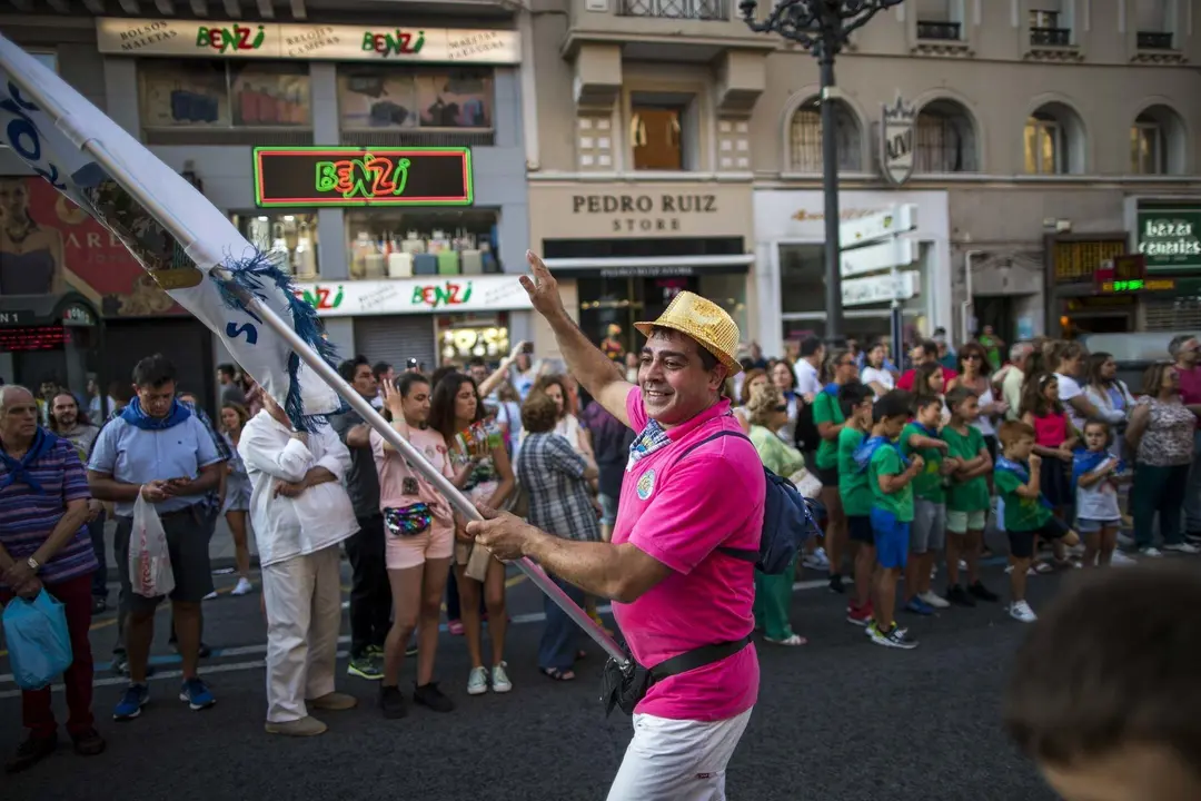 DAVID S. BUSTAMANTE 19/07/2019 SANTANDER/ CANTABRIA Chupinazo de las fiestas de Santiago en Santander