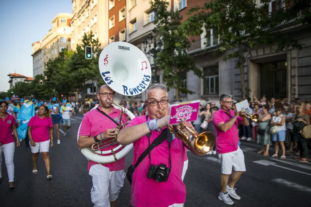 DAVID S. BUSTAMANTE 19/07/2019 SANTANDER/ CANTABRIA Chupinazo de las fiestas de Santiago en Santander