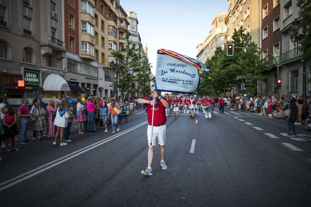 DAVID S. BUSTAMANTE 19/07/2019 SANTANDER/ CANTABRIA Chupinazo de las fiestas de Santiago en Santander