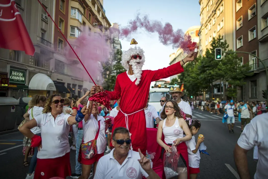 DAVID S. BUSTAMANTE 19/07/2019 SANTANDER/ CANTABRIA Chupinazo de las fiestas de Santiago en Santander
