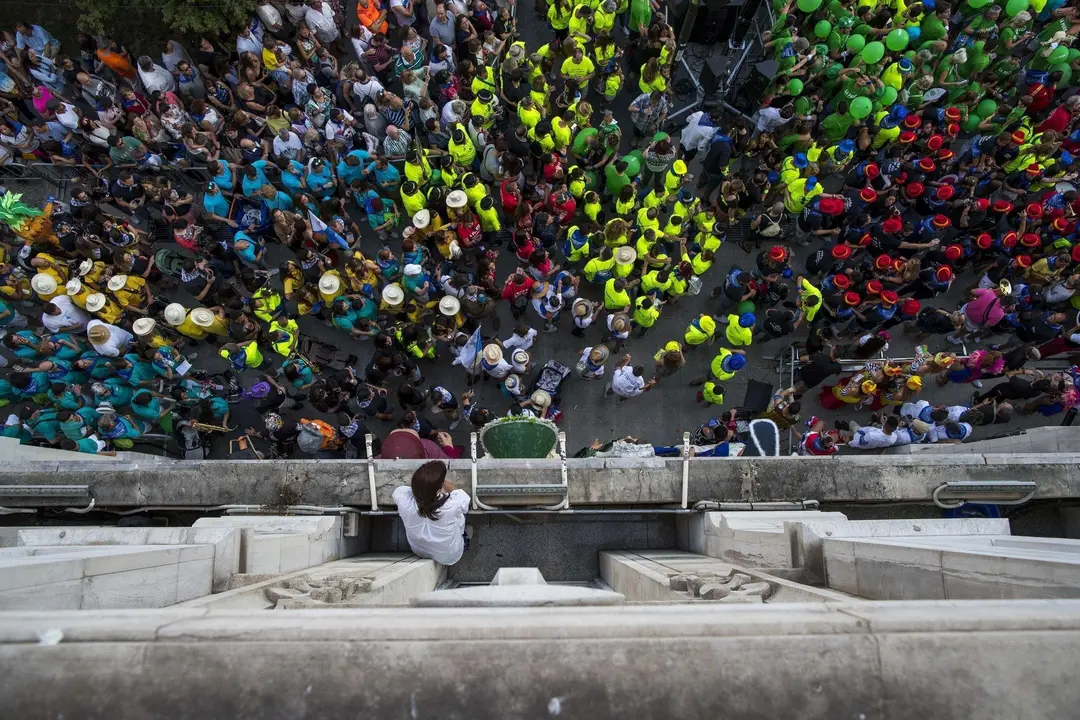 DAVID S. BUSTAMANTE 19/07/2019 SANTANDER/ CANTABRIA Chupinazo de las fiestas de Santiago en Santander