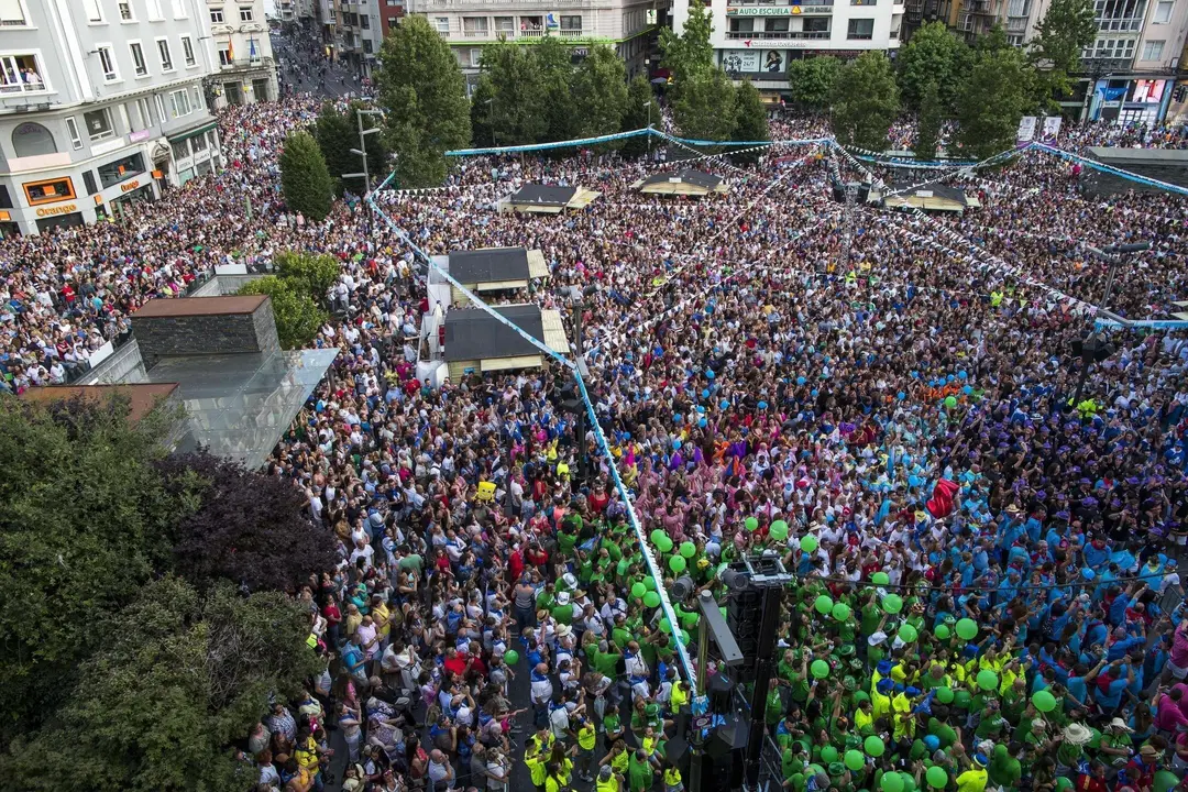 DAVID S. BUSTAMANTE 19/07/2019 SANTANDER/ CANTABRIA Chupinazo de las fiestas de Santiago en Santander