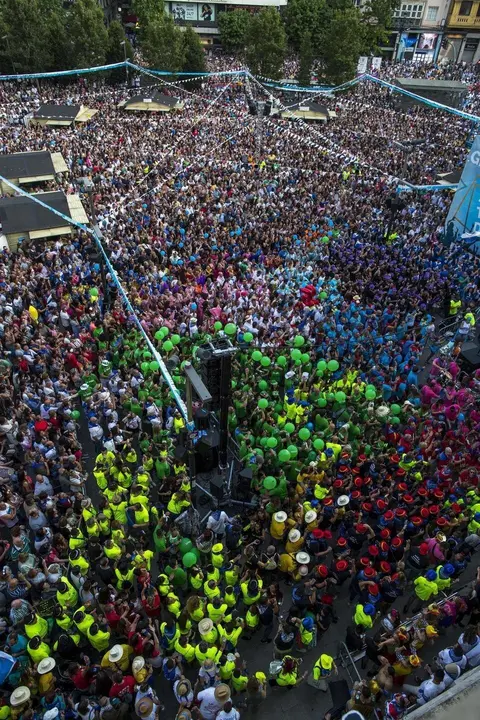 DAVID S. BUSTAMANTE 19/07/2019 SANTANDER/ CANTABRIA Chupinazo de las fiestas de Santiago en Santander
