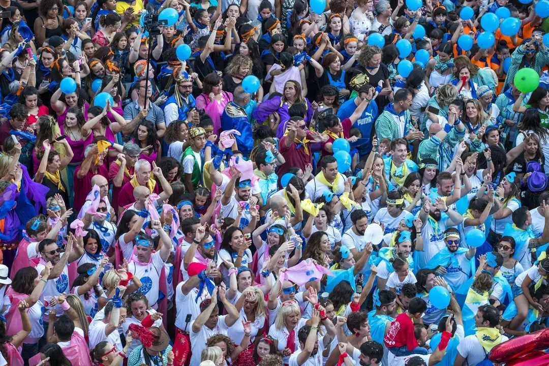 DAVID S. BUSTAMANTE 19/07/2019 SANTANDER/ CANTABRIA Chupinazo de las fiestas de Santiago en Santander