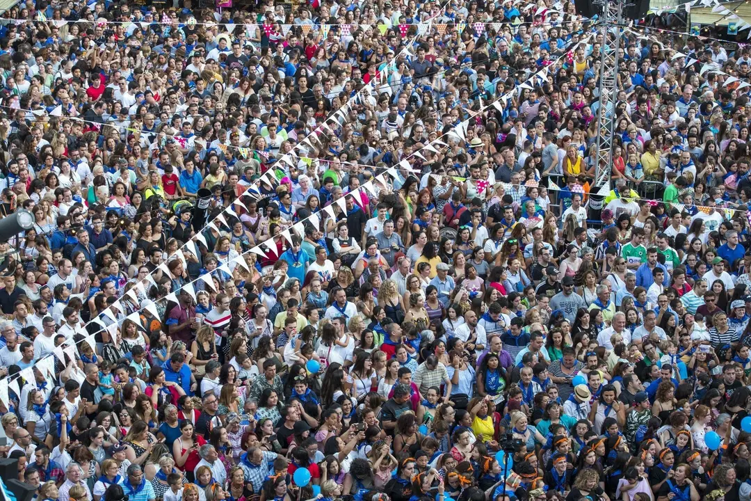 DAVID S. BUSTAMANTE 19/07/2019 SANTANDER/ CANTABRIA Chupinazo de las fiestas de Santiago en Santander