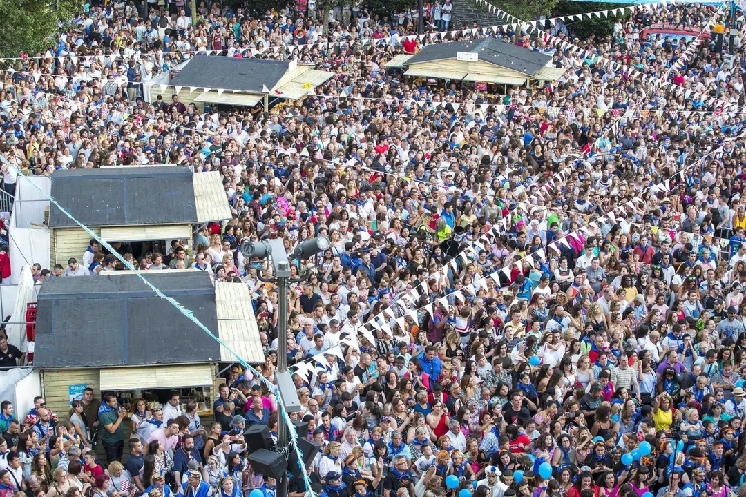 DAVID S. BUSTAMANTE 19/07/2019 SANTANDER/ CANTABRIA Chupinazo de las fiestas de Santiago en Santander