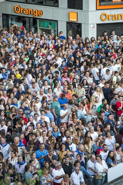 DAVID S. BUSTAMANTE 19/07/2019 SANTANDER/ CANTABRIA Chupinazo de las fiestas de Santiago en Santander