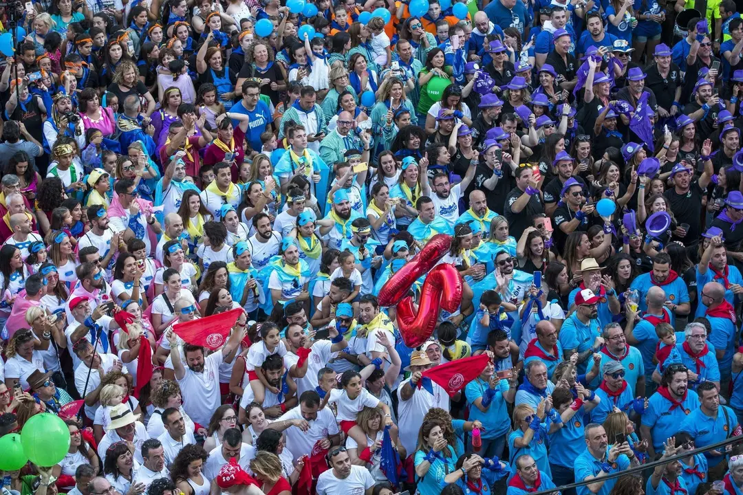 DAVID S. BUSTAMANTE 19/07/2019 SANTANDER/ CANTABRIA Chupinazo de las fiestas de Santiago en Santander
