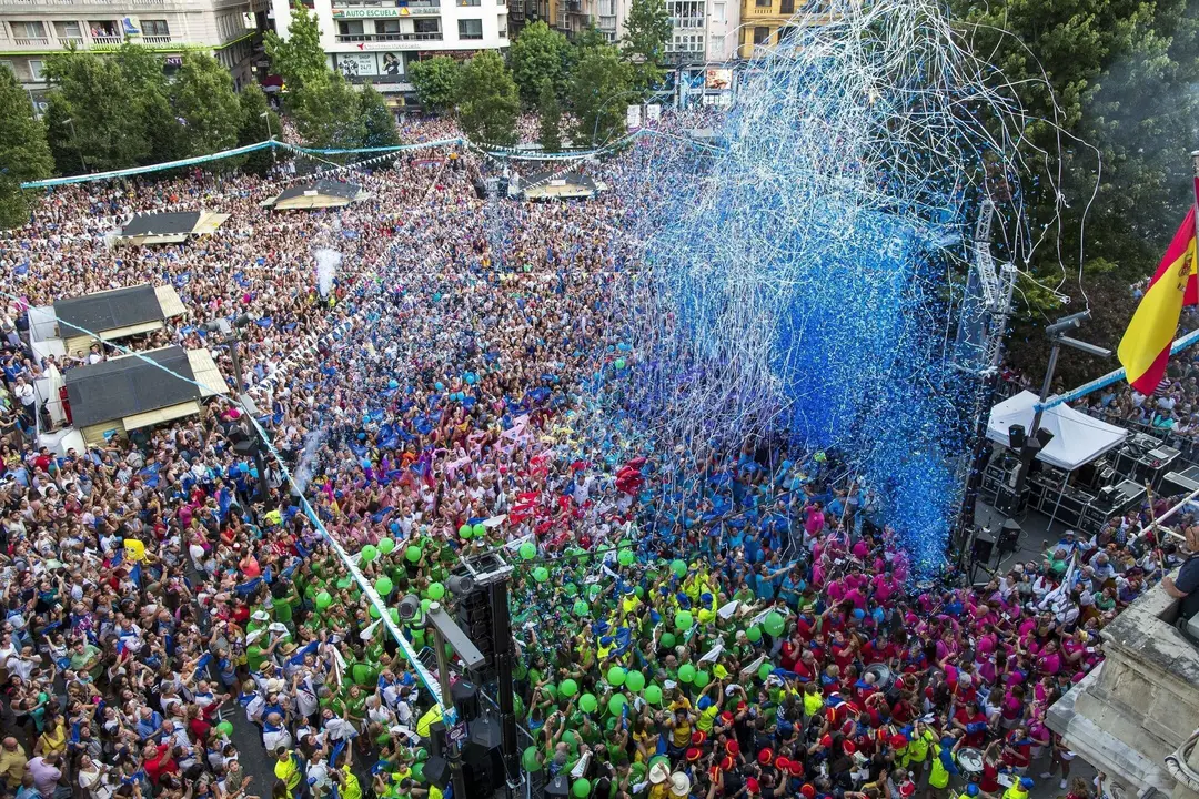 DAVID S. BUSTAMANTE 19/07/2019 SANTANDER/ CANTABRIA Chupinazo de las fiestas de Santiago en Santander