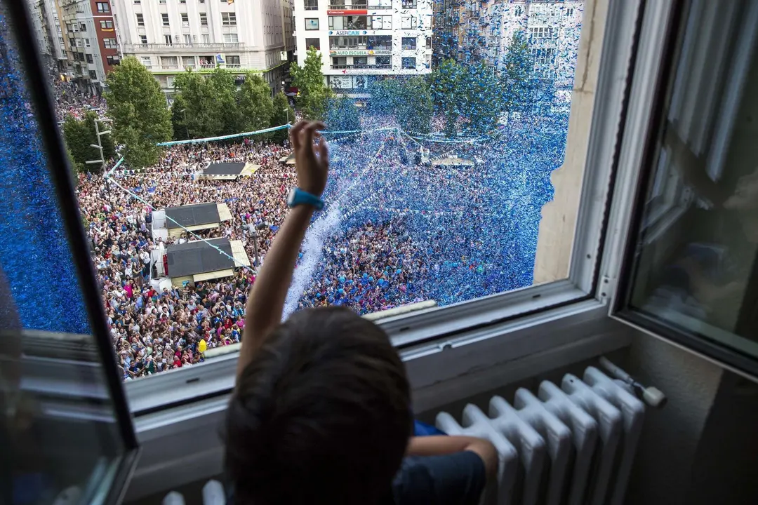 DAVID S. BUSTAMANTE 19/07/2019 SANTANDER/ CANTABRIA Chupinazo de las fiestas de Santiago en Santander
