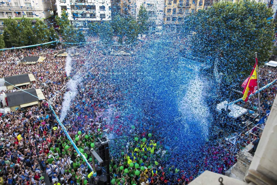 DAVID S. BUSTAMANTE 19/07/2019 SANTANDER/ CANTABRIA Chupinazo de las fiestas de Santiago en Santander