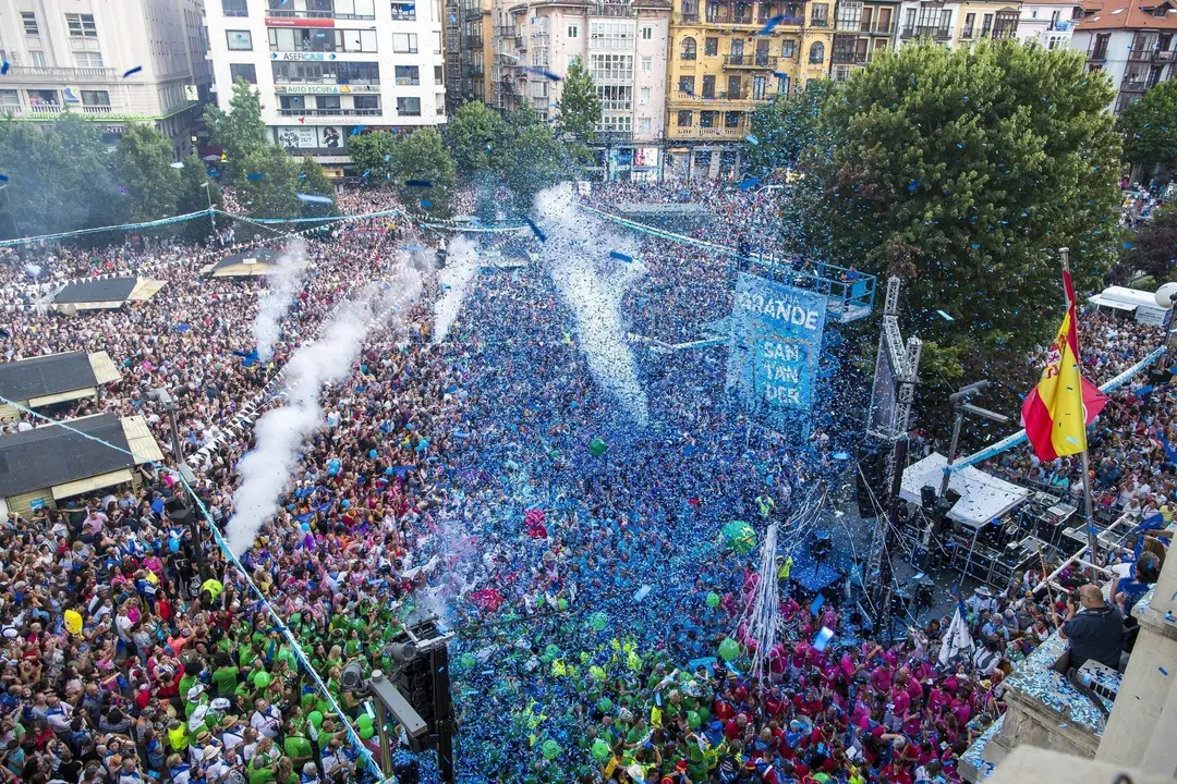 DAVID S. BUSTAMANTE 19/07/2019 SANTANDER/ CANTABRIA Chupinazo de las fiestas de Santiago en Santander