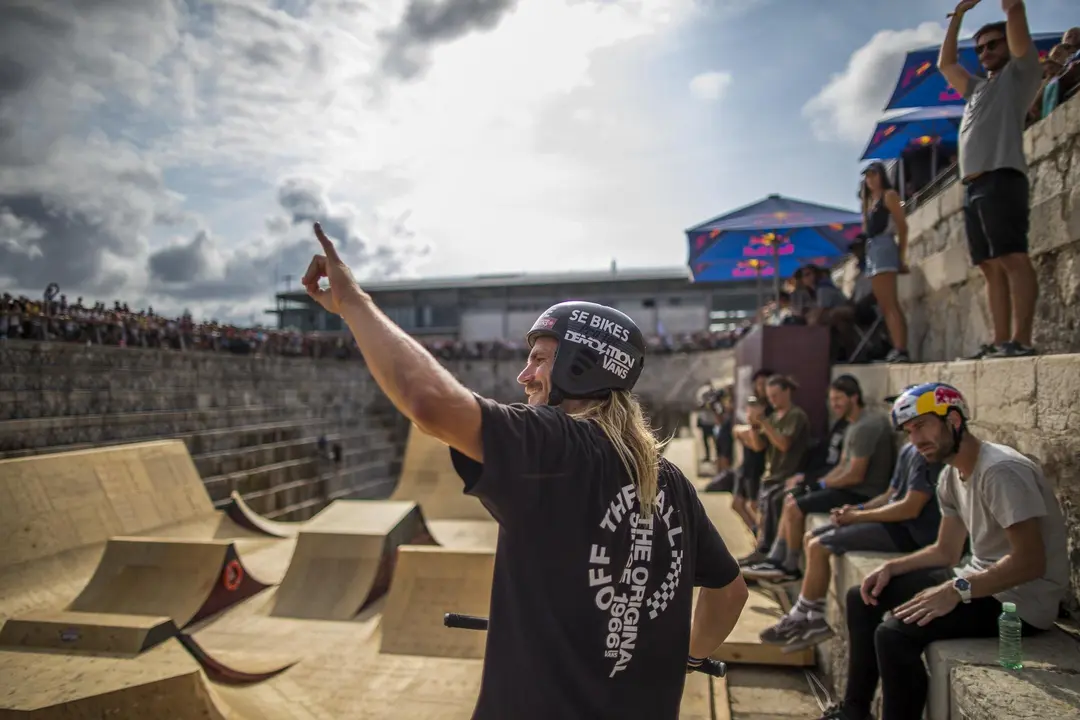 DAVID S. BUSTAMANTE 20/07/2019 SANTANDER/ CANTABRIA Red Bull Shipyard de BMX en el Dique de Gamazo en Santander