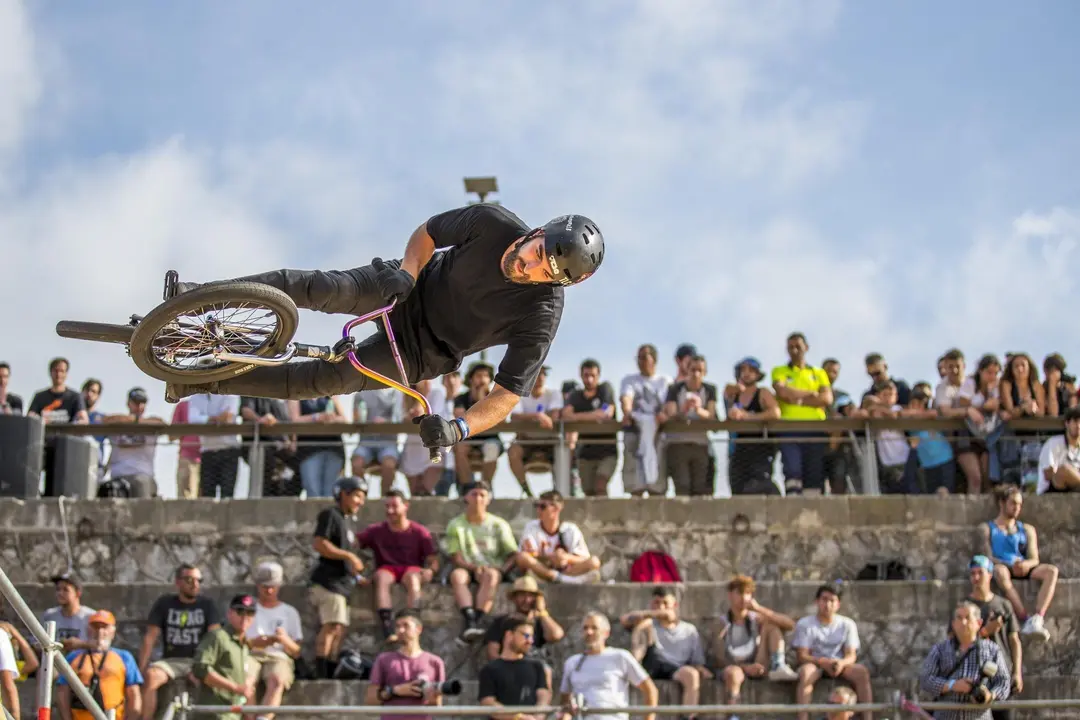 DAVID S. BUSTAMANTE 20/07/2019 SANTANDER/ CANTABRIA Red Bull Shipyard de BMX en el Dique de Gamazo en Santander