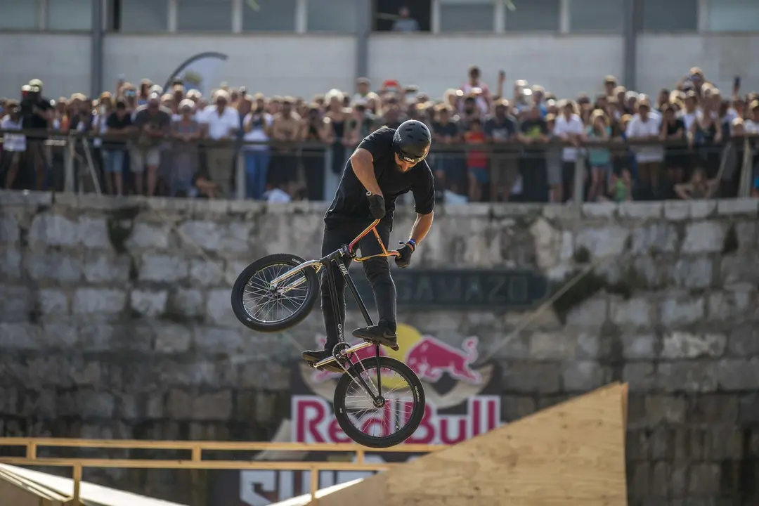 DAVID S. BUSTAMANTE 20/07/2019 SANTANDER/ CANTABRIA Red Bull Shipyard de BMX en el Dique de Gamazo en Santander