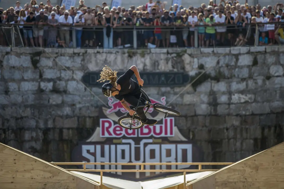 DAVID S. BUSTAMANTE 20/07/2019 SANTANDER/ CANTABRIA Red Bull Shipyard de BMX en el Dique de Gamazo en Santander