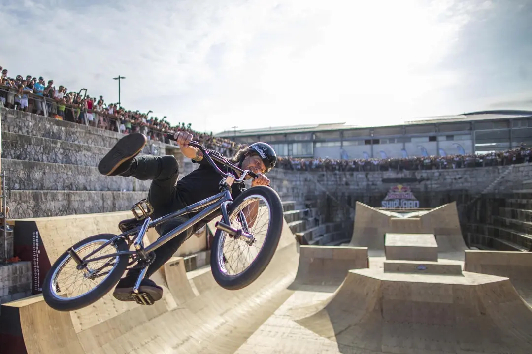 DAVID S. BUSTAMANTE 20/07/2019 SANTANDER/ CANTABRIA Red Bull Shipyard de BMX en el Dique de Gamazo en Santander