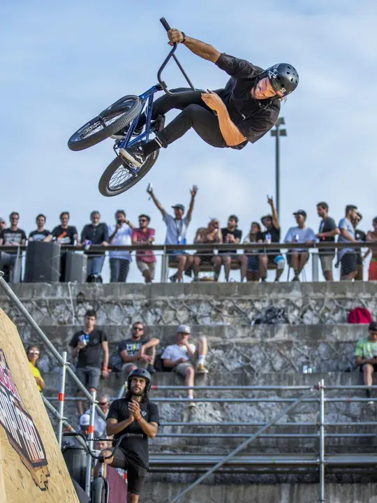 DAVID S. BUSTAMANTE 20/07/2019 SANTANDER/ CANTABRIA Red Bull Shipyard de BMX en el Dique de Gamazo en Santander