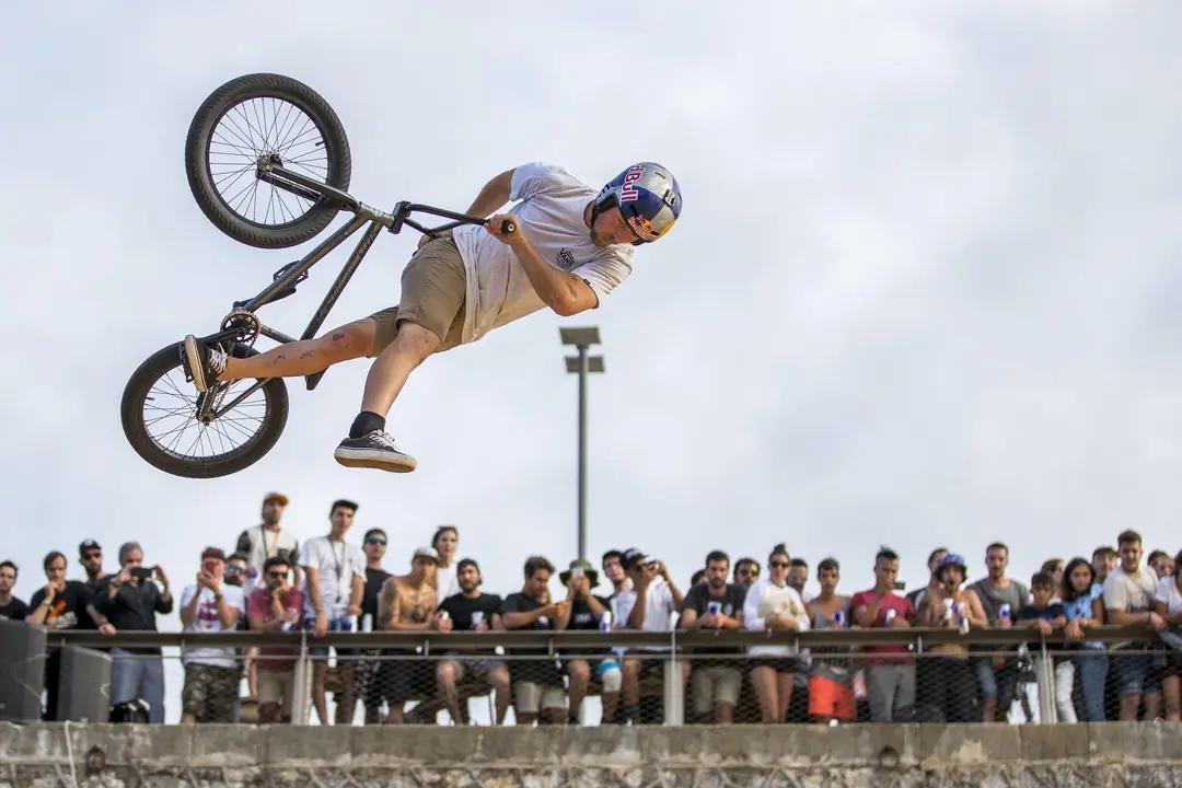 DAVID S. BUSTAMANTE 20/07/2019 SANTANDER/ CANTABRIA Red Bull Shipyard de BMX en el Dique de Gamazo en Santander