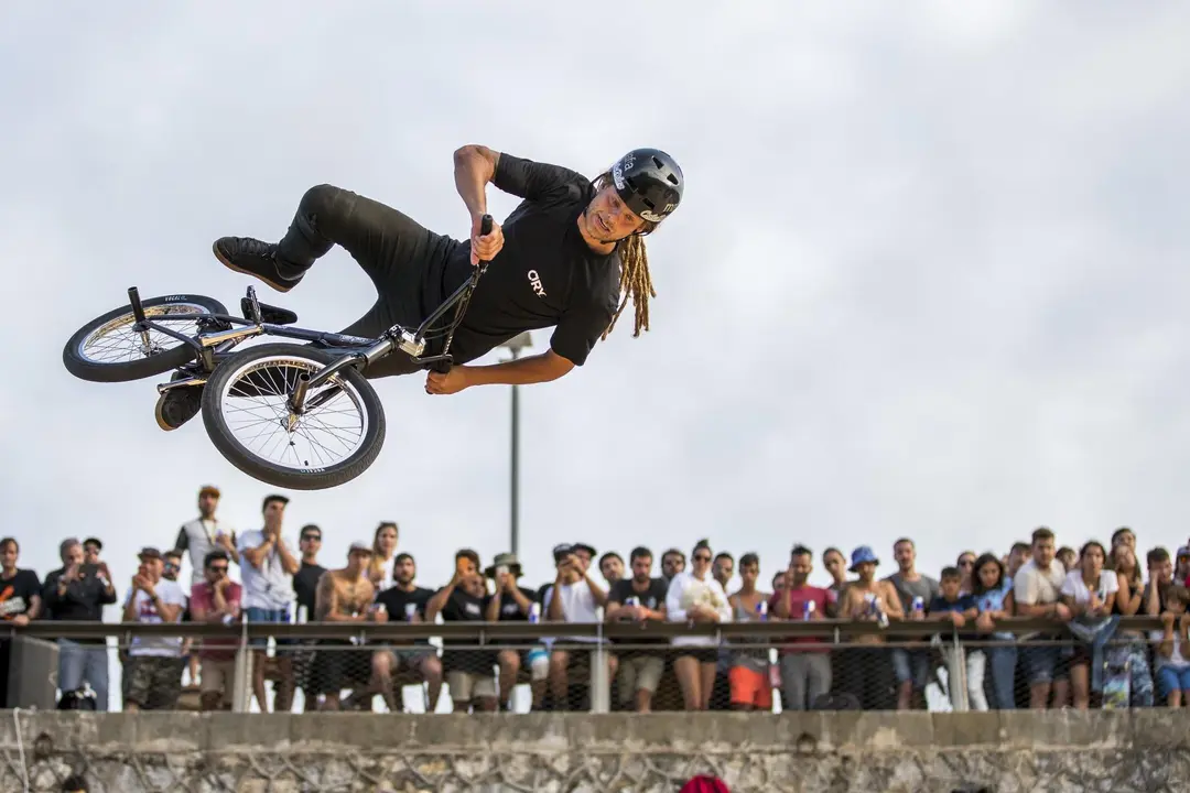 DAVID S. BUSTAMANTE 20/07/2019 SANTANDER/ CANTABRIA Red Bull Shipyard de BMX en el Dique de Gamazo en Santander