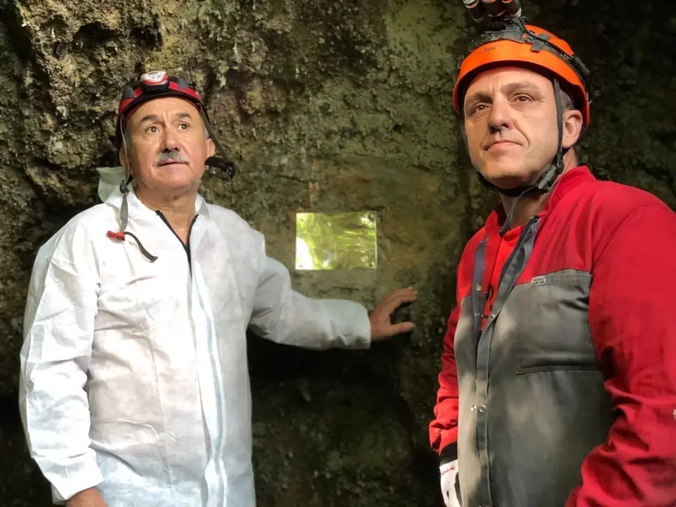 El secretario general de UGT, Pepe &Aacute;lvarez (uzda) y el de UGT Cantabria, Mariano Carmona