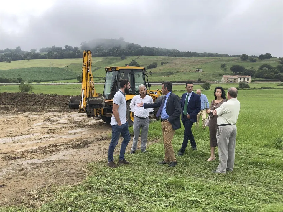 Comienzan las obras de la primera etapa del pol&iacute;gono industrial de Val de San Vicente