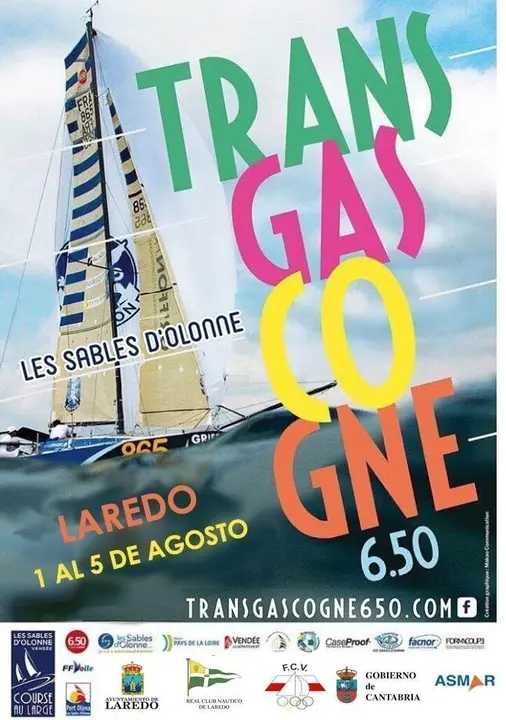 Cartel de la regata Transgascogne
