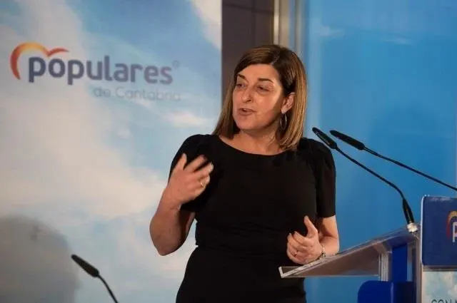 La presidenta del Partido Popular de Cantabria, Mar&iacute;a Jos&eacute; S&aacute;enz de Buruaga