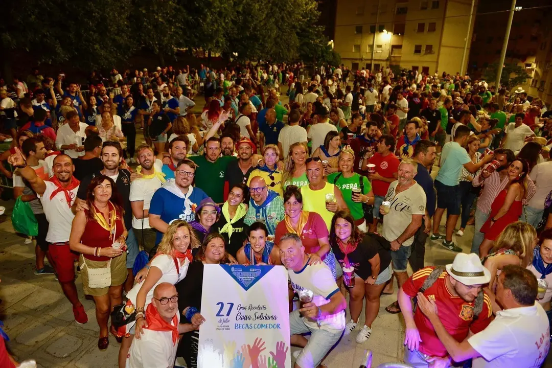 Cena con pe&ntilde;as