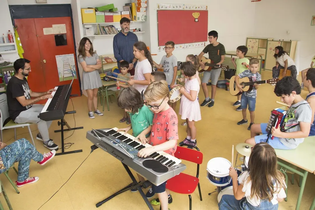 Talleres para estimular la creatividad infantil a trav&eacute;s de la m&uacute;sica