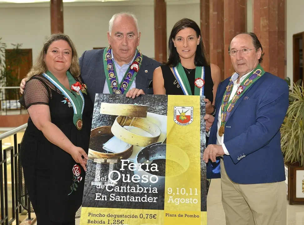 Presentaci&oacute;n de la II Feria del Queso de Cantabria que se celebrar&aacute; en Santander