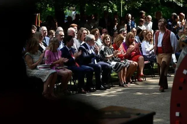 La presidenta del PP de Cantabria, Mar&iacute;a Jos&eacute; S&aacute;enz de Buruaga, en el D&iacute;a de las Instituciones